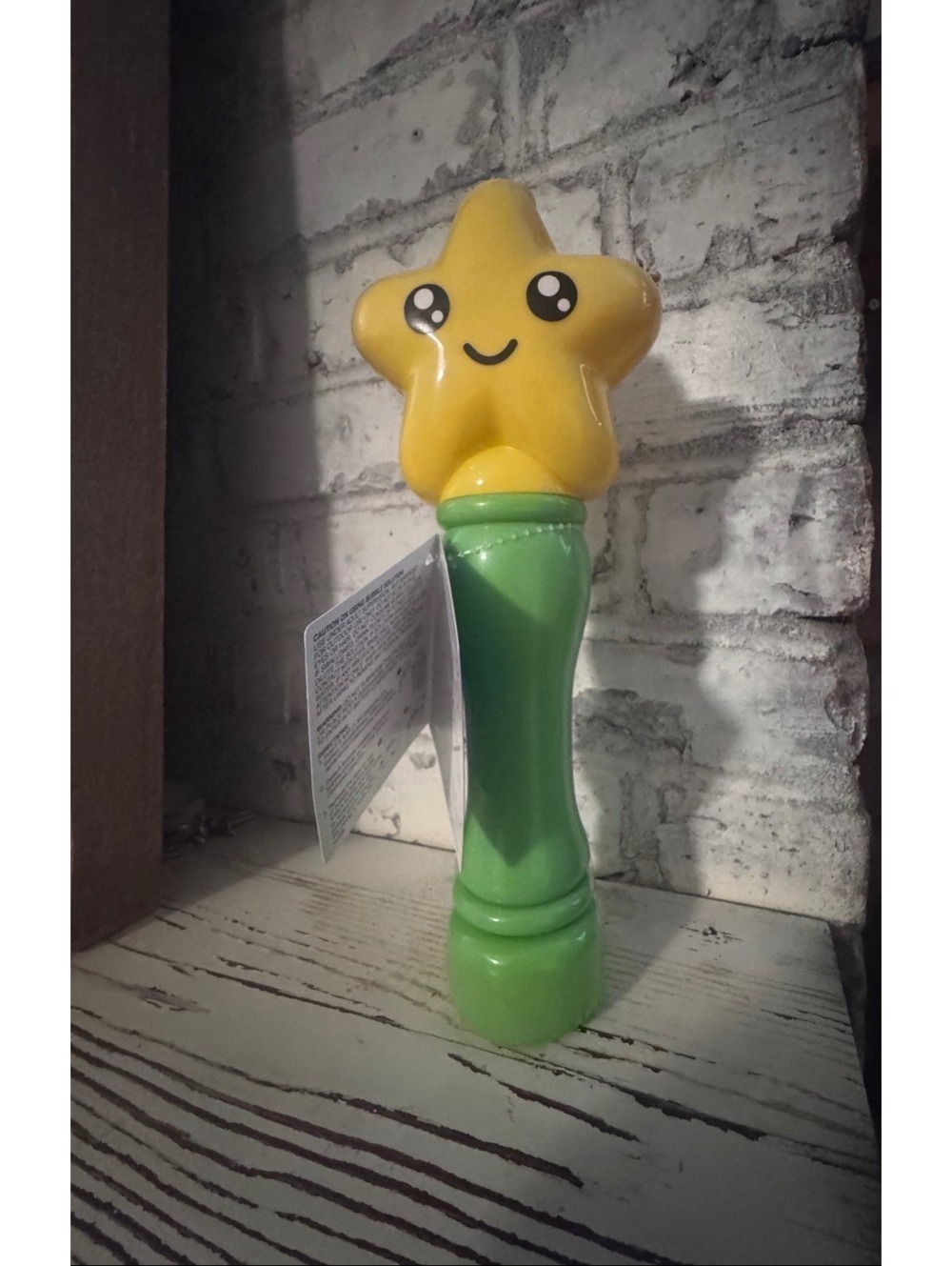 Children's Star Bubble Wand and Bubble Solution Set